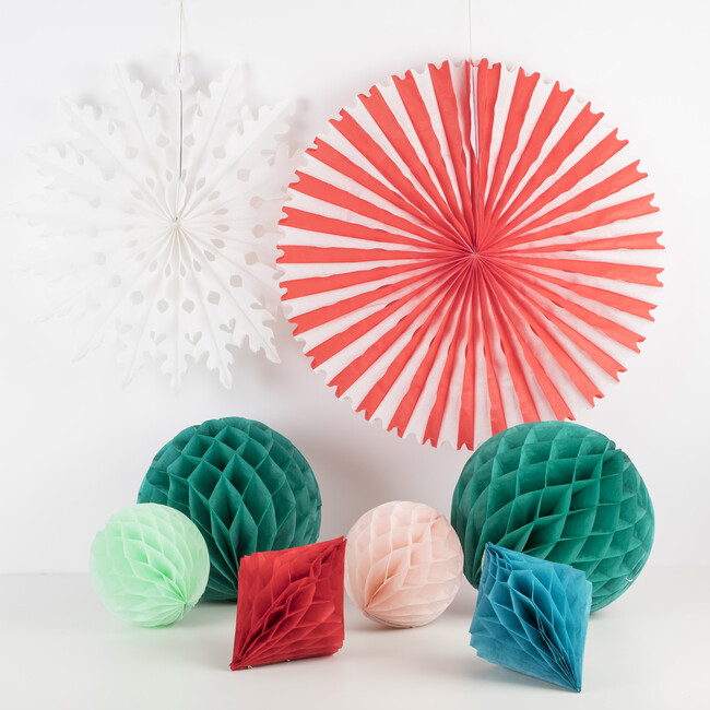 Christmas Honeycomb Decoration Kit - Party - 3