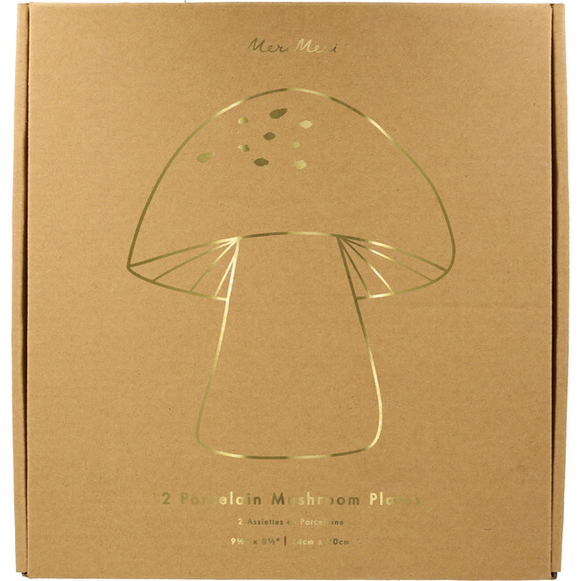 Ceramic Mushroom Plates - Party - 5