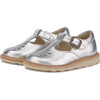 Rosie Leather, Silver - T-Straps - 1 - thumbnail