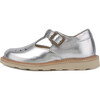Rosie Leather, Silver - T-Straps - 2