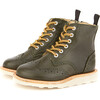 Sidney Leather, Hunter Green - Boots - 1 - thumbnail