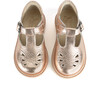 Rosie Leather, Rose Gold - T-Straps - 3