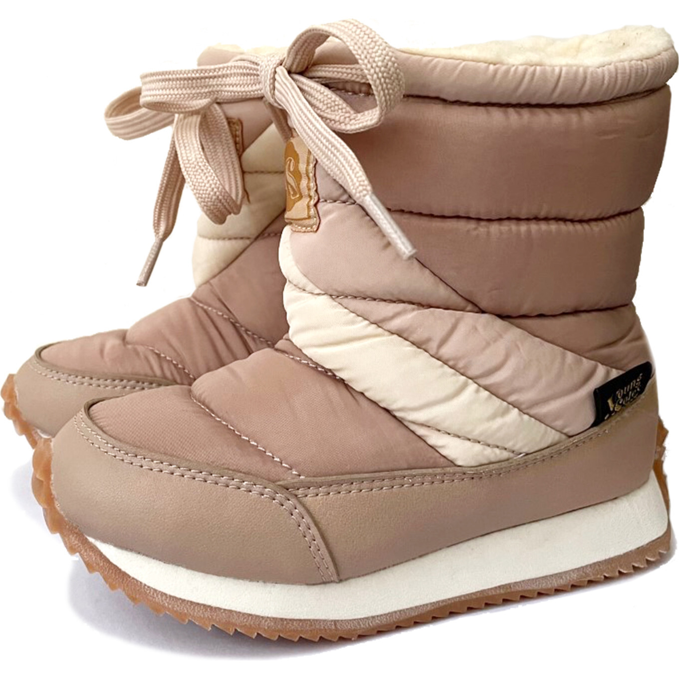 Peak Textile, Warm Taupe - Boots - 1