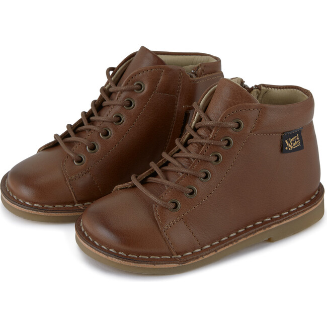 Fletcher Leather, Tan Burnished - Boots - 1