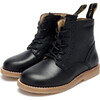 Chester Leather, Black - Boots - 1 - thumbnail
