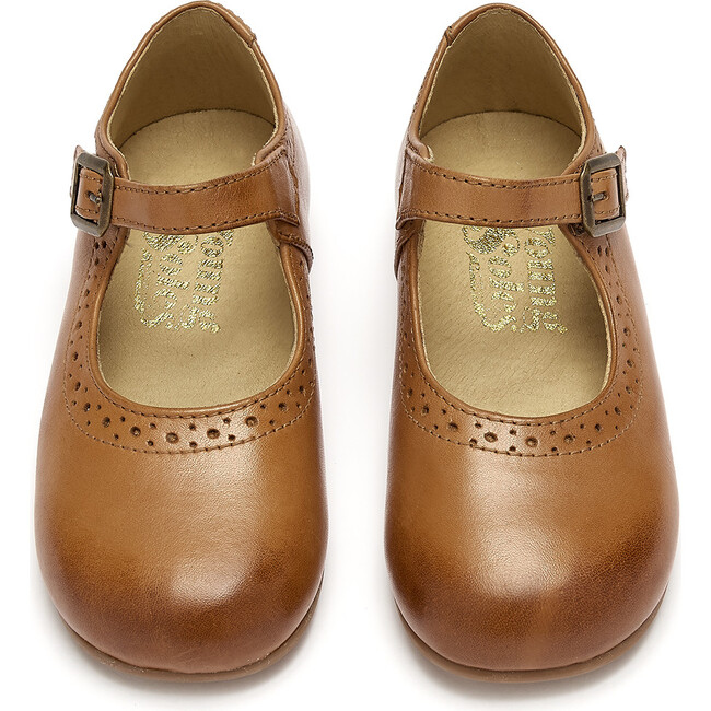 Diana Leather, Tan Burnished - Mary Janes - 3