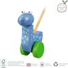 Orange Tree Toys Dinosaur Push Along - Push & Pull - 2