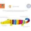 Orange Tree Toys Alphabet Crocodile Puzzle - Push & Pull - 3