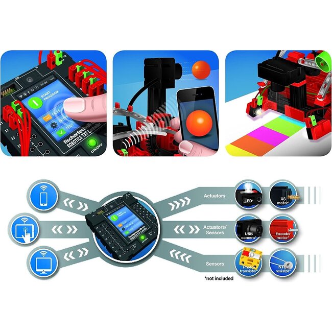 fischertechnik Robotics TXT Discovery Set - STEM Toys - 6