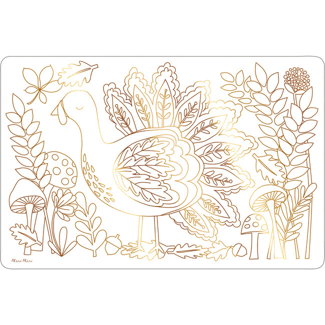Thanksgiving Coloring Placemats - Party - 5