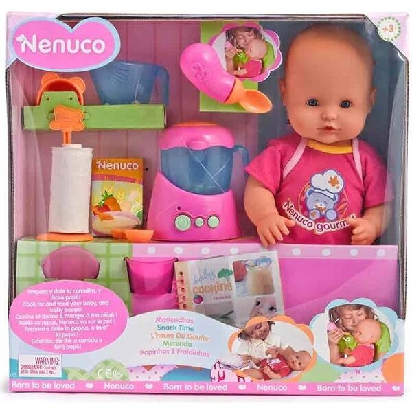 Estado Por el contrario participar Nenuco Meals Baby Doll - Nenuco Dolls & Doll Accessories | Maisonette