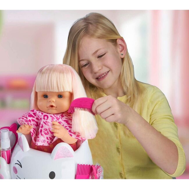 Nenuco Glitter Hairdresser Baby Doll - Dolls - 3