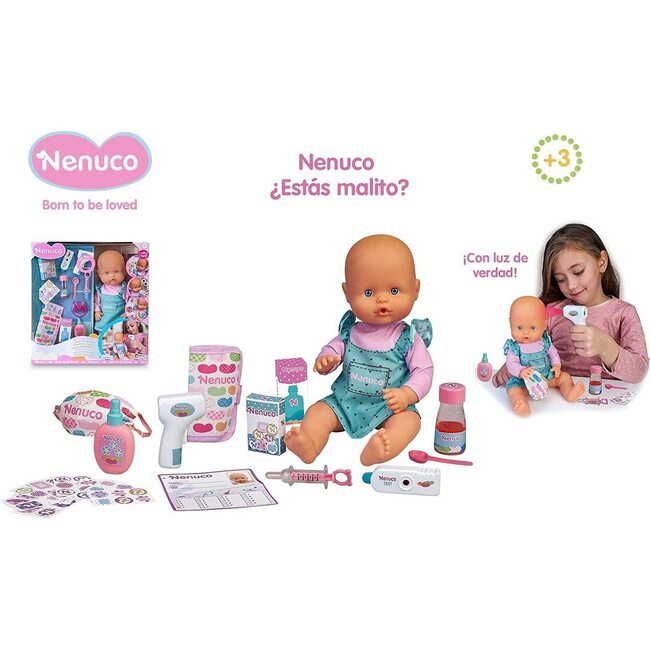 Nenuco, Are you sick?  Baby Doll - Dolls - 6