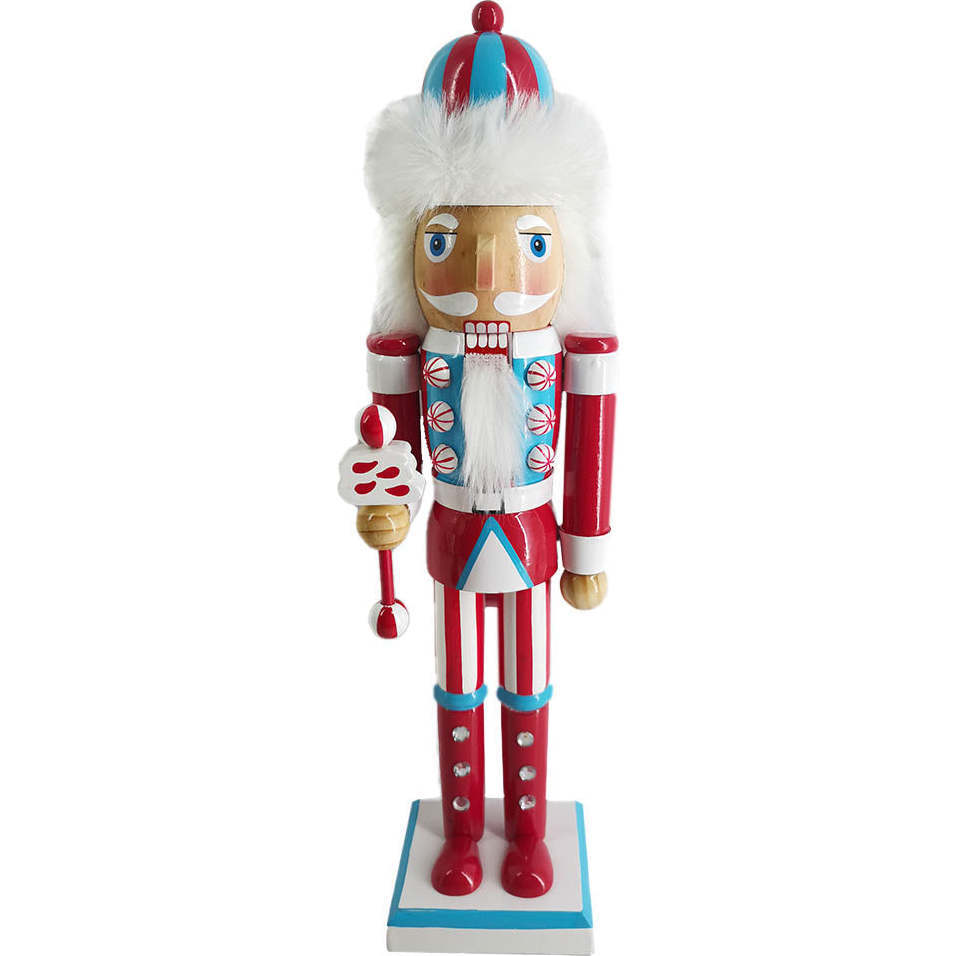 Land of Sweets Nutcracker, Candy Cane Christmas - Nutcrackers - 1