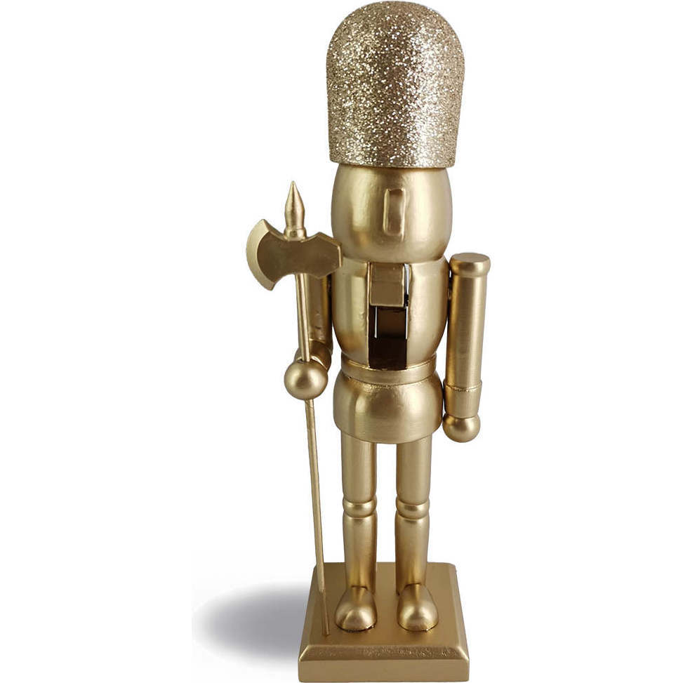 Minimalist Gold Christmas Nutcracker - Nutcrackers - 1