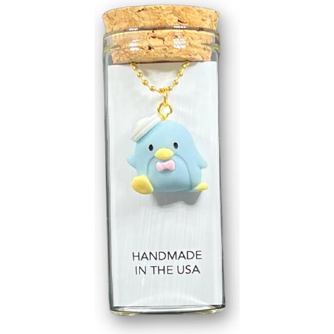 Little Critter Necklace in a Bottle, Blue - Necklaces - 1