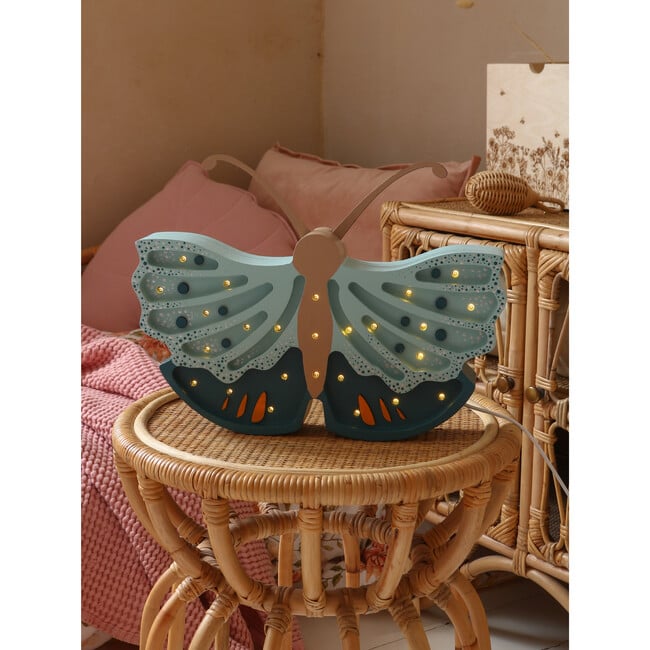 Butterfly Lamp, Daisy Blue - Lighting - 3