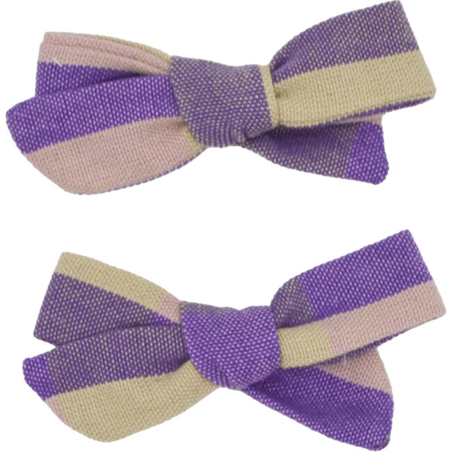 Small Bow Set, Orchid Blooms - Bows - 1
