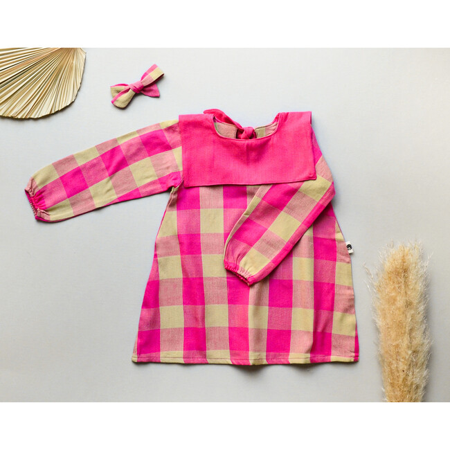 Piper Dress, Bold Pink - Dresses - 3