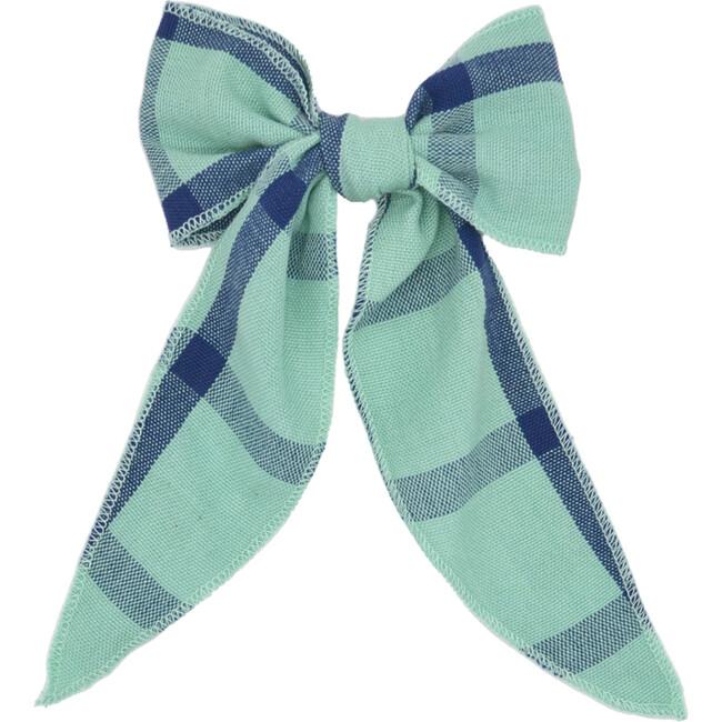 Large Bow, Sapphire - Bows - 1