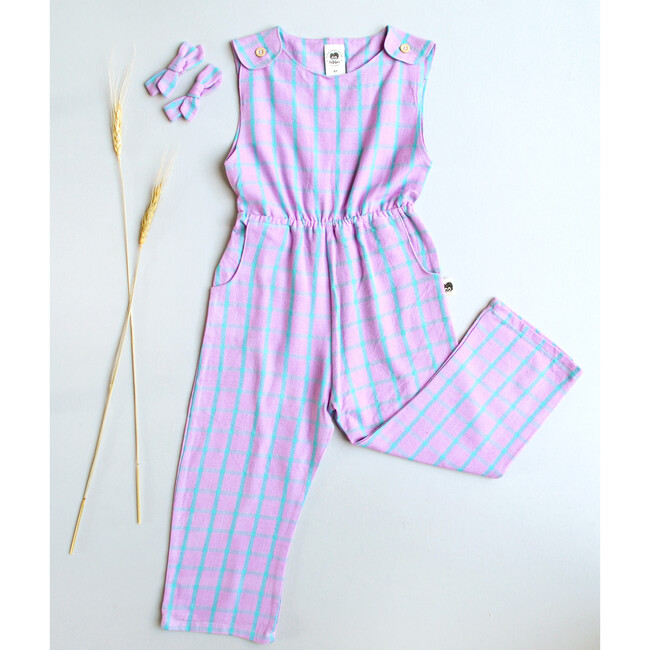Mina Jumpsuit, Periwinkle - Rompers - 3