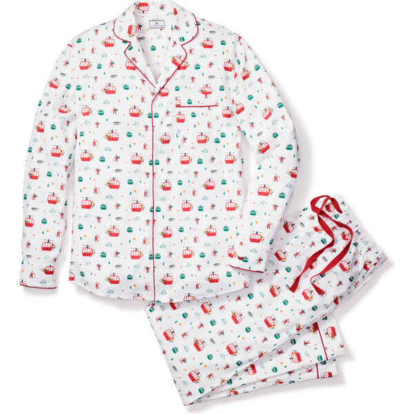 Women's Holiday At The Chalet Pajama Set, Multicolor - Petite Plume ...