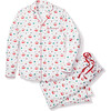 Women's Holiday At The Chalet Pajama Set, Multicolor - Pajamas - 1 - thumbnail