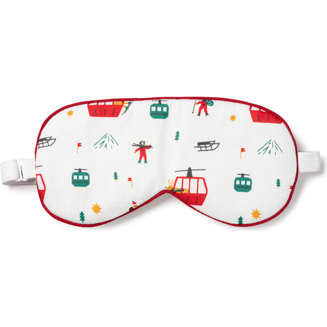 Adult's Holiday At The Chalet Eye Mask, Multicolor