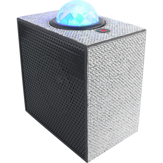 Bluetooth Stereo Speaker With Laser Light Show, Bling Edition