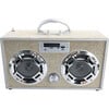 Bluetooth Fm Radio W LED Speakers, Gold Bling Boombox - Tech Toys - 1 - thumbnail