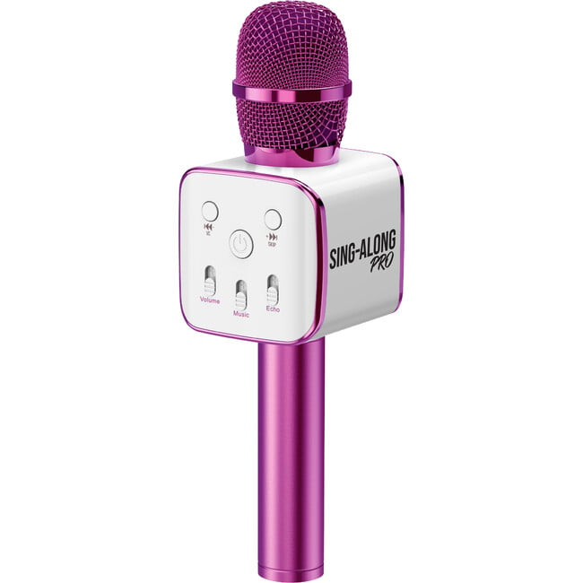 Sing A Long Pro 3 Karaoke Mic, Pink - Tech Toys - 3