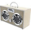 Bluetooth Fm Radio W LED Speakers, Gold Bling Boombox - Tech Toys - 5