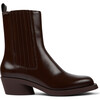 Women's Bonnie Ankle Boots, Brown - Booties - 1 - thumbnail