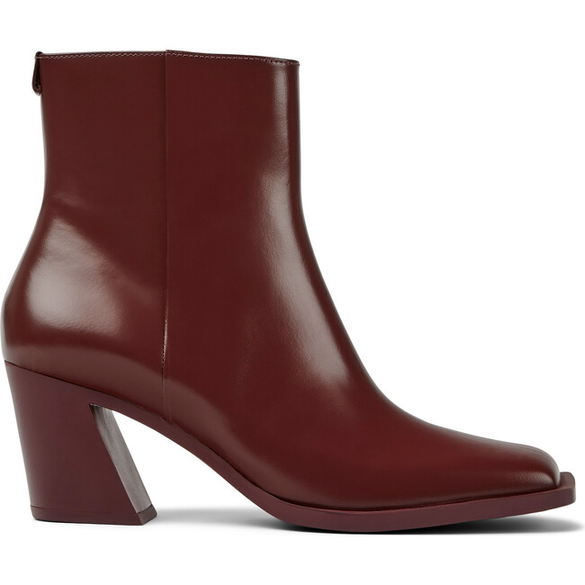 Women's Karole Ankle Boots, Burgundy - Booties - 1