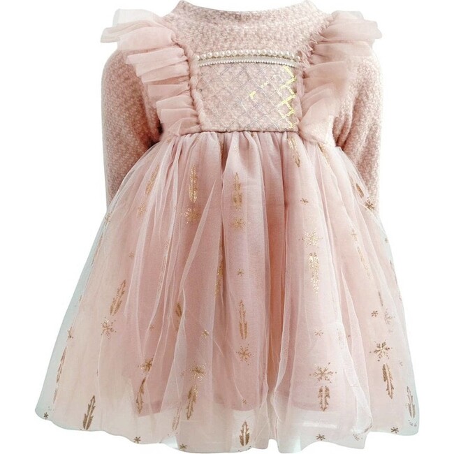 Snow Angel Dress, Pink