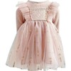 Snow Angel Dress, Pink - Dresses - 1 - thumbnail