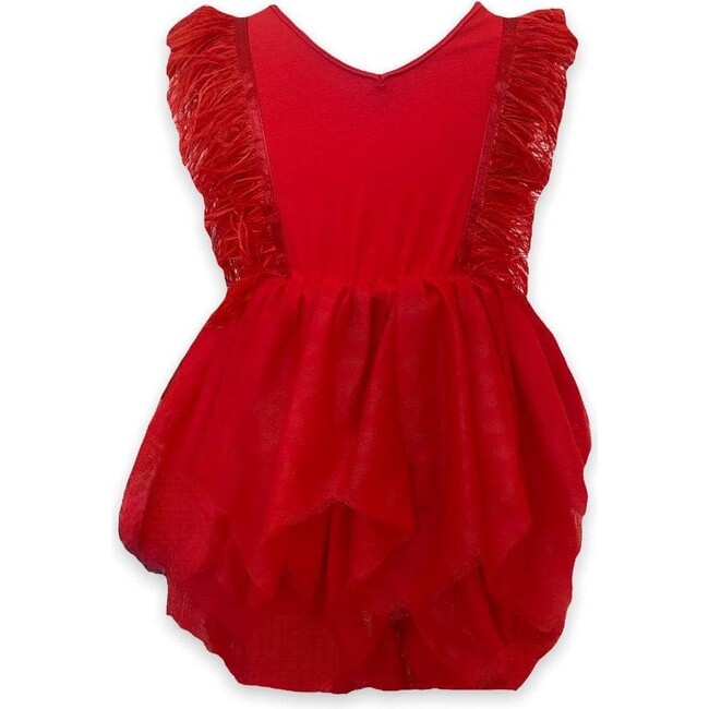 Holiday Gigi Dress, Red - Dresses - 1