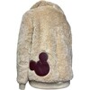 Plush Brown Bear Jacket, Brown - Jackets - 5