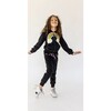 Rainbow Beaded Velvet Track Set, Black - Mixed Apparel Set - 7