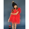 Holiday Gigi Dress, Red - Dresses - 2 - thumbnail