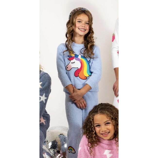 Fuzzy Unicorn Set, Grey - Mixed Apparel Set - 3