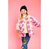 Fuzzy Hearts Jacket, Prints - Jackets - 2
