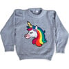 Fuzzy Unicorn Set, Grey - Mixed Apparel Set - 4