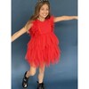 Holiday Gigi Dress, Red - Dresses - 5 - thumbnail