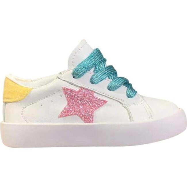 Pastel Stars Sneaker, White