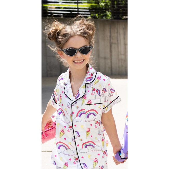 Magical Unicorn Ice Cream Silk Set, Prints