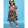 Cheetah Tulle Dress, Brown - Dresses - 7
