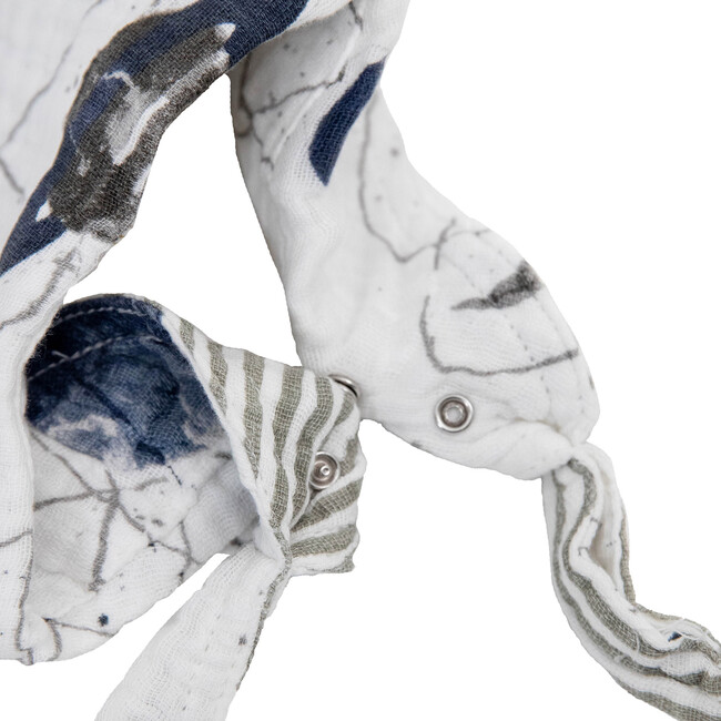 Cotton Muslin Reversible Bandana Bib 2 Pack - Planetary - Bibs - 3