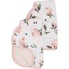 Cotton Muslin Burp Cloth 2 Pack - Watercolor Roses - Burp Cloths - 3