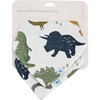 Cotton Muslin Reversible Bandana Bib 2 Pack - Dino Friends - Bibs - 5